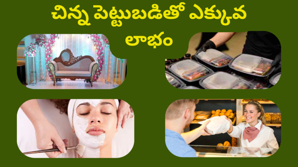 Low Investment High Profit Business Ideas in Telugu