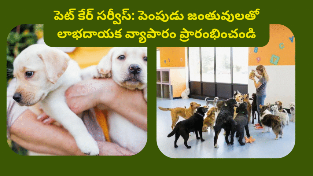 Pet Care Service Business Idea In Telugu