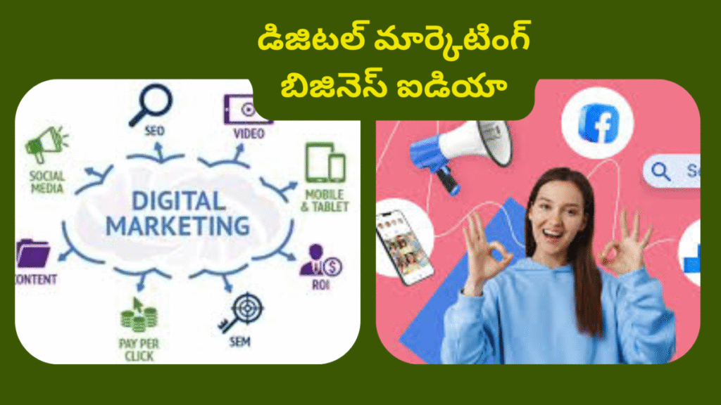 Digital Marketing Business Idea In Telugu